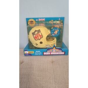 Vintage 1998 NFL Riddell Room Works Helmet Desk Organizer – New in Box – 8-in-1